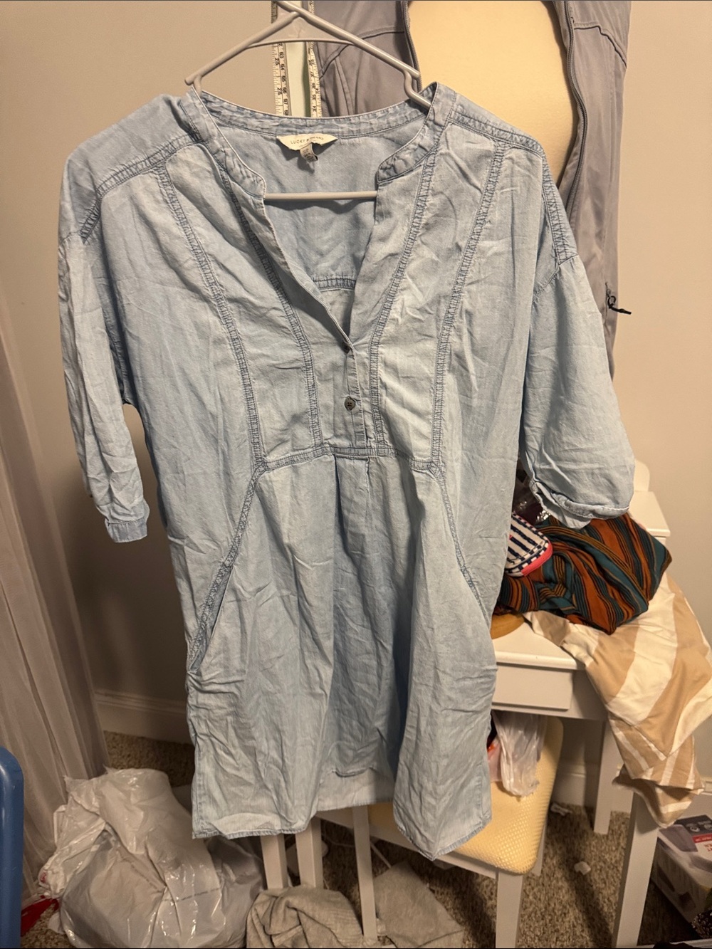 Lucky Brand Light Blue Denim dress